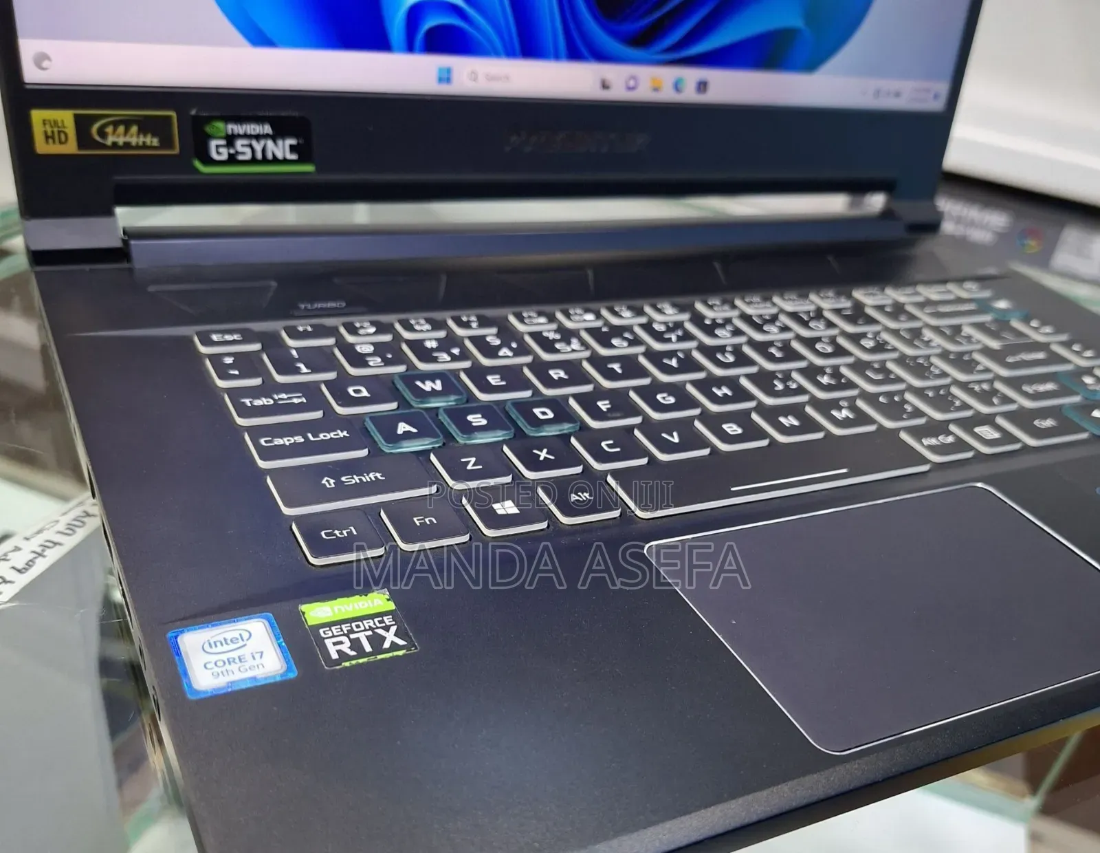 New Laptop Acer Predator Helios 500 16GB Intel Core I7 SSD 1T