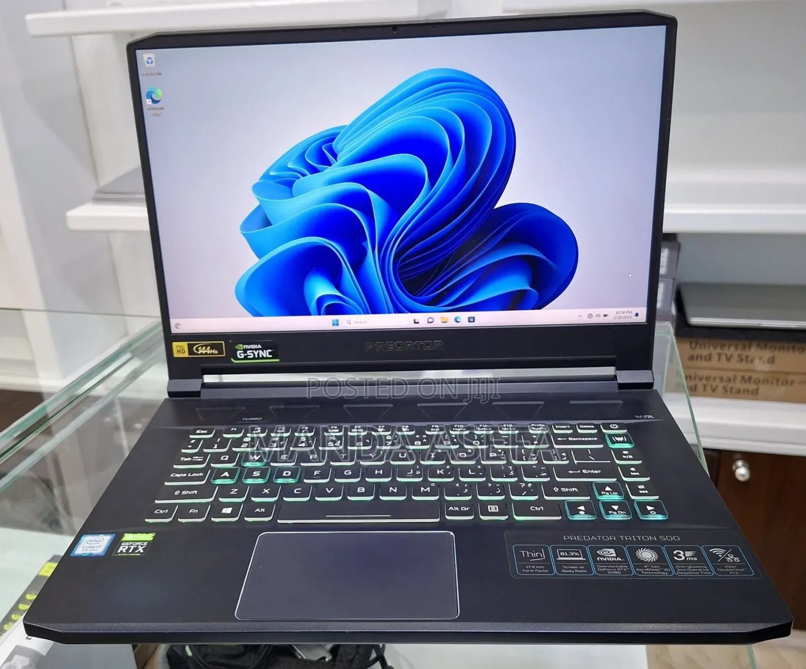 New Laptop Acer Predator Helios 500 16GB Intel Core I7 SSD 1T