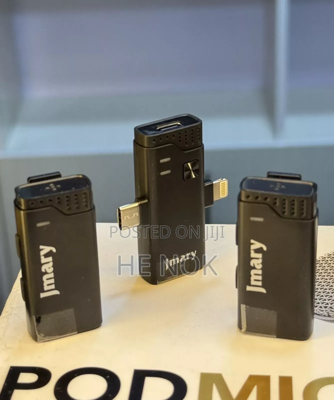 Jmary Wm-16 Dual Wireless Microphone for Phone for Camera