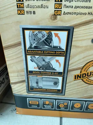 Industrial Ingco Circular Saw 2200 Watt
