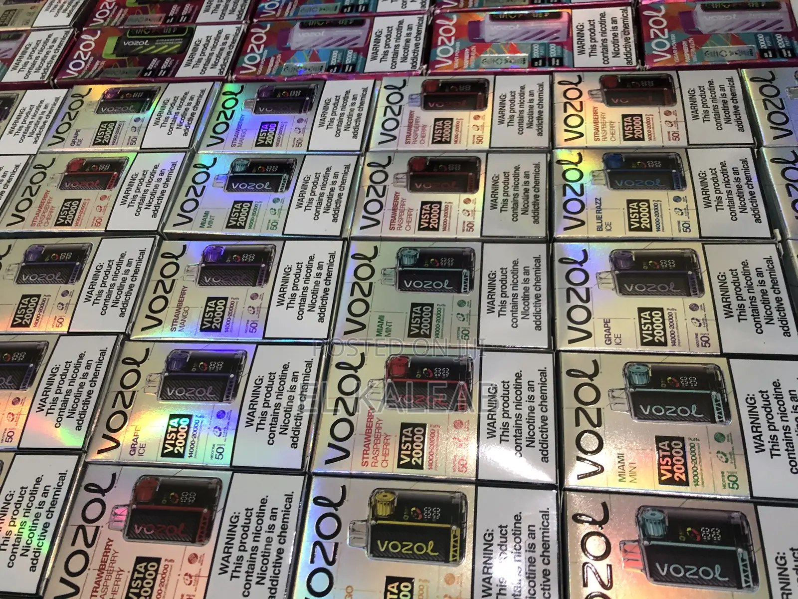 Vozol Vapes and Puffs