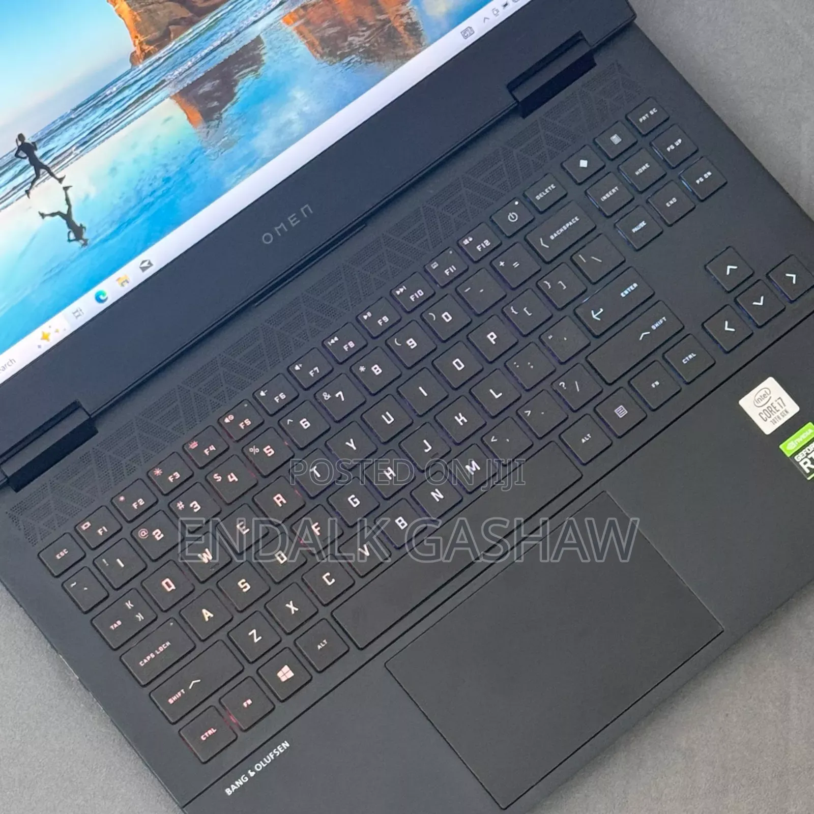 New Laptop HP Omen 15 16GB Intel Core I7 SSD 512GB