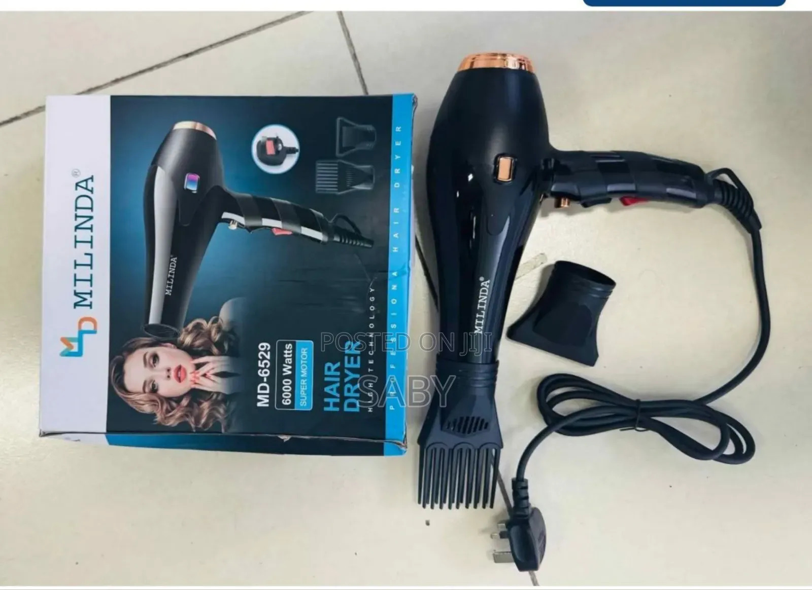 Milinda 
የፀጉር ማድረቂያ