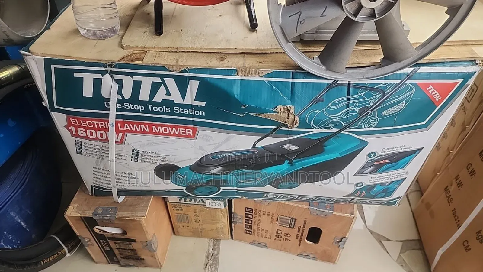 Total Electric Lawn Mower 1,600w /ሳር ማጬጃ/