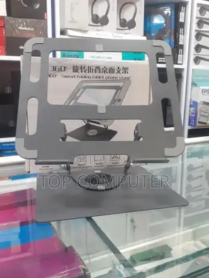 Photo - Laptop Stand Folding Phone Stand