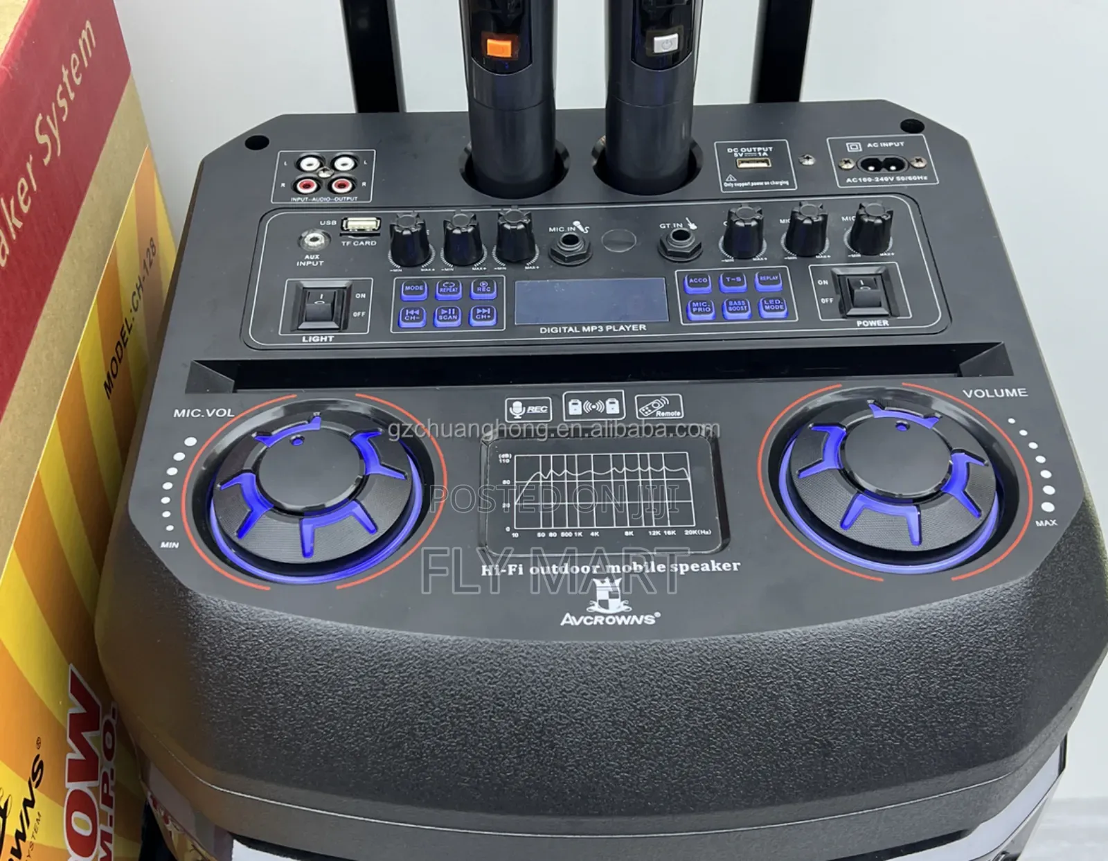 Avcrowns Professional Battery Speaker