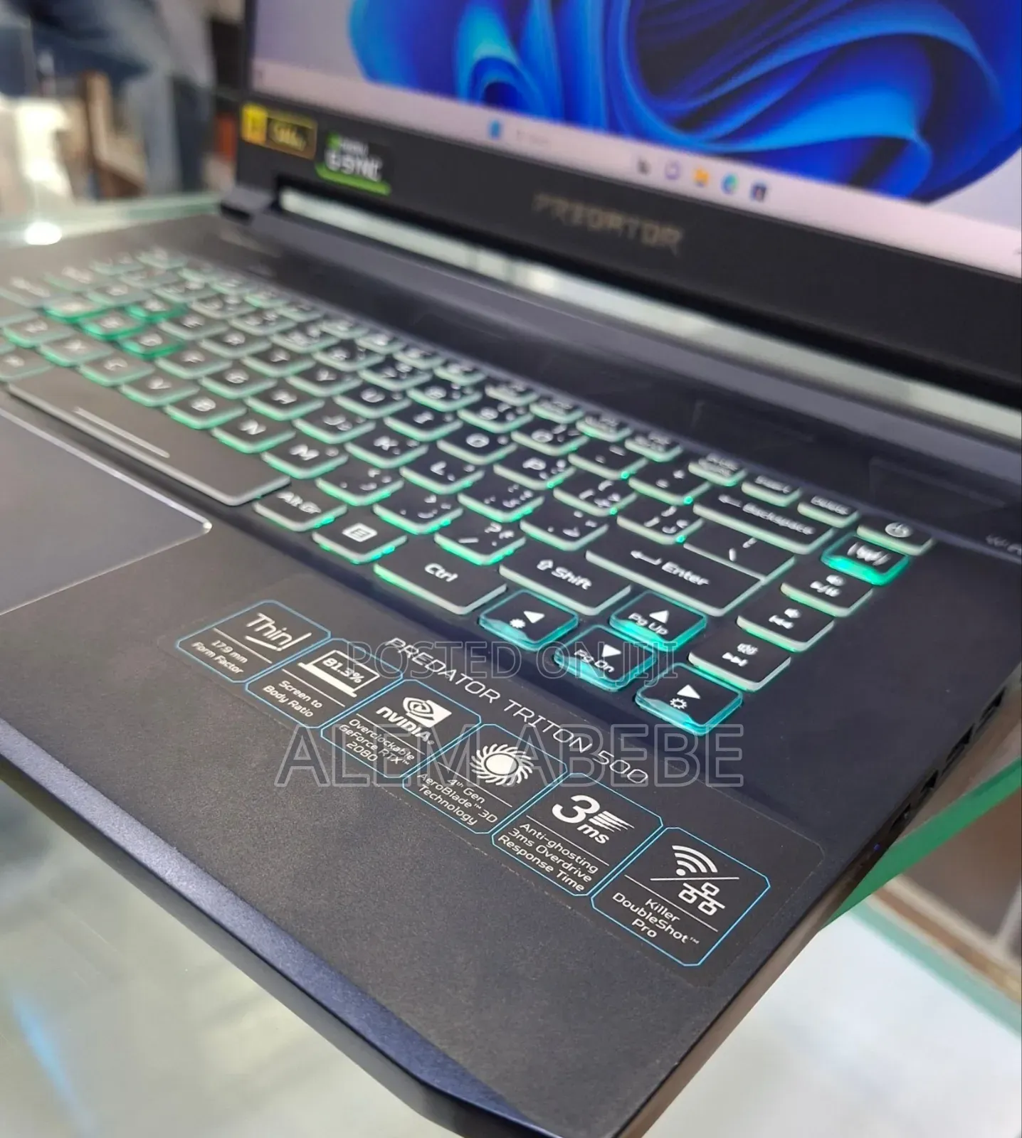 New Laptop Acer Predator 15 16GB Intel Core I7 SSD 1T