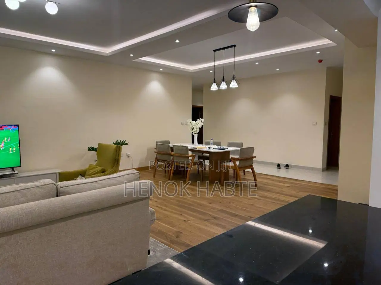 Furnished 4bdrm Apartment in Eleta Re, Kirkos for rent