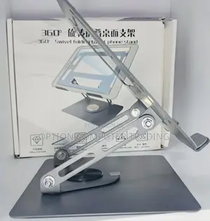 Photo - 360° Adjustable Laptop Stand – Full Rotation Height Control