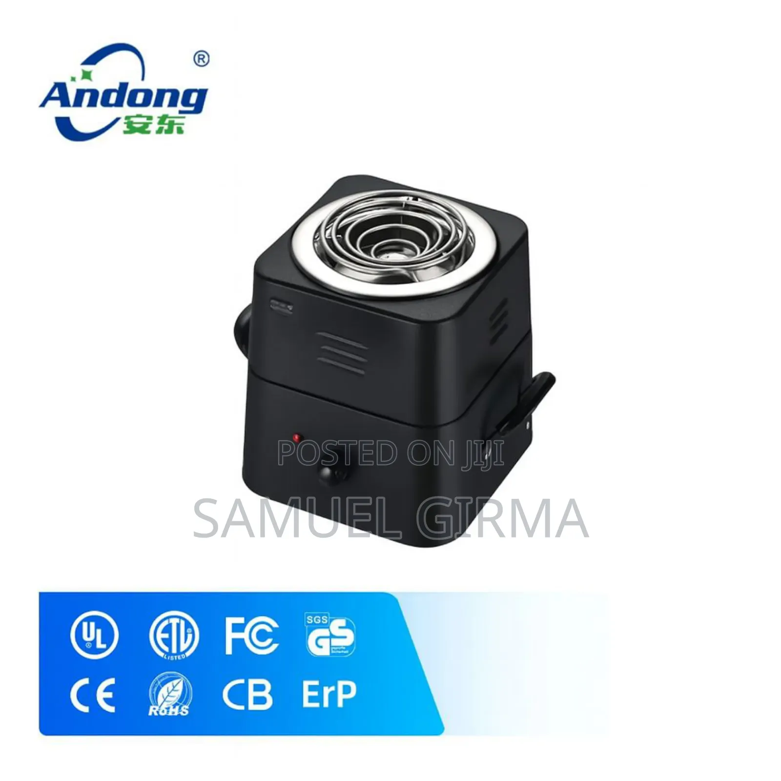 Electric Hot Plate
 የኤሌክትሪክ ምድጃ
1400w ሀይል