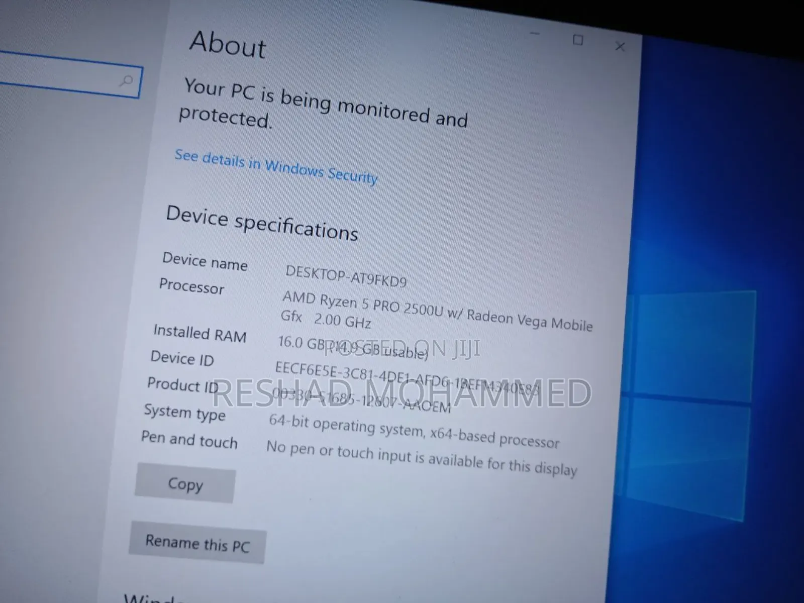 Laptop Dell XPS 13 16GB Intel Core I7 HDD 256GB