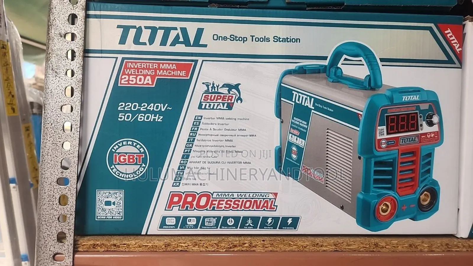 Total Welding Machine/የመበየጃ ማሽን/250a