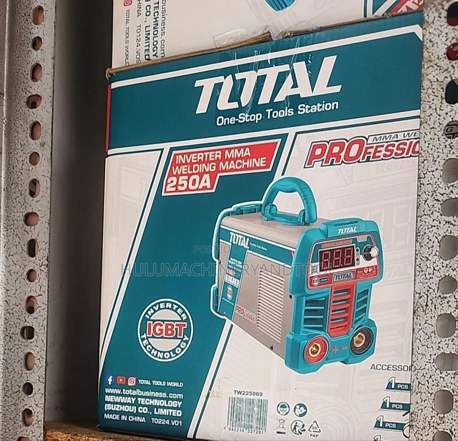 Total Welding Machine/የመበየጃ ማሽን/250a