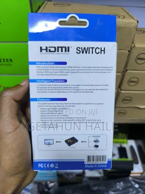 Hdmi Switch 5 In 1 Out With Remote Control