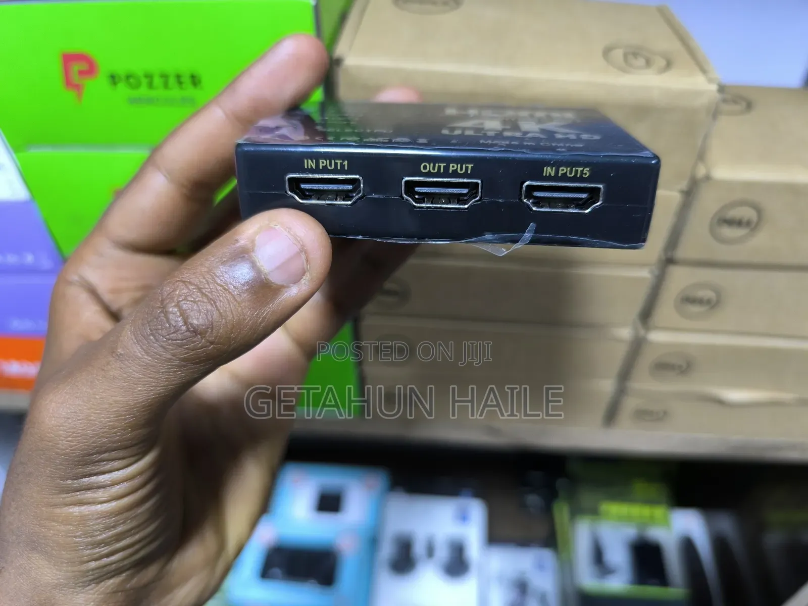 Hdmi Switch 5 In 1 Out With Remote Control