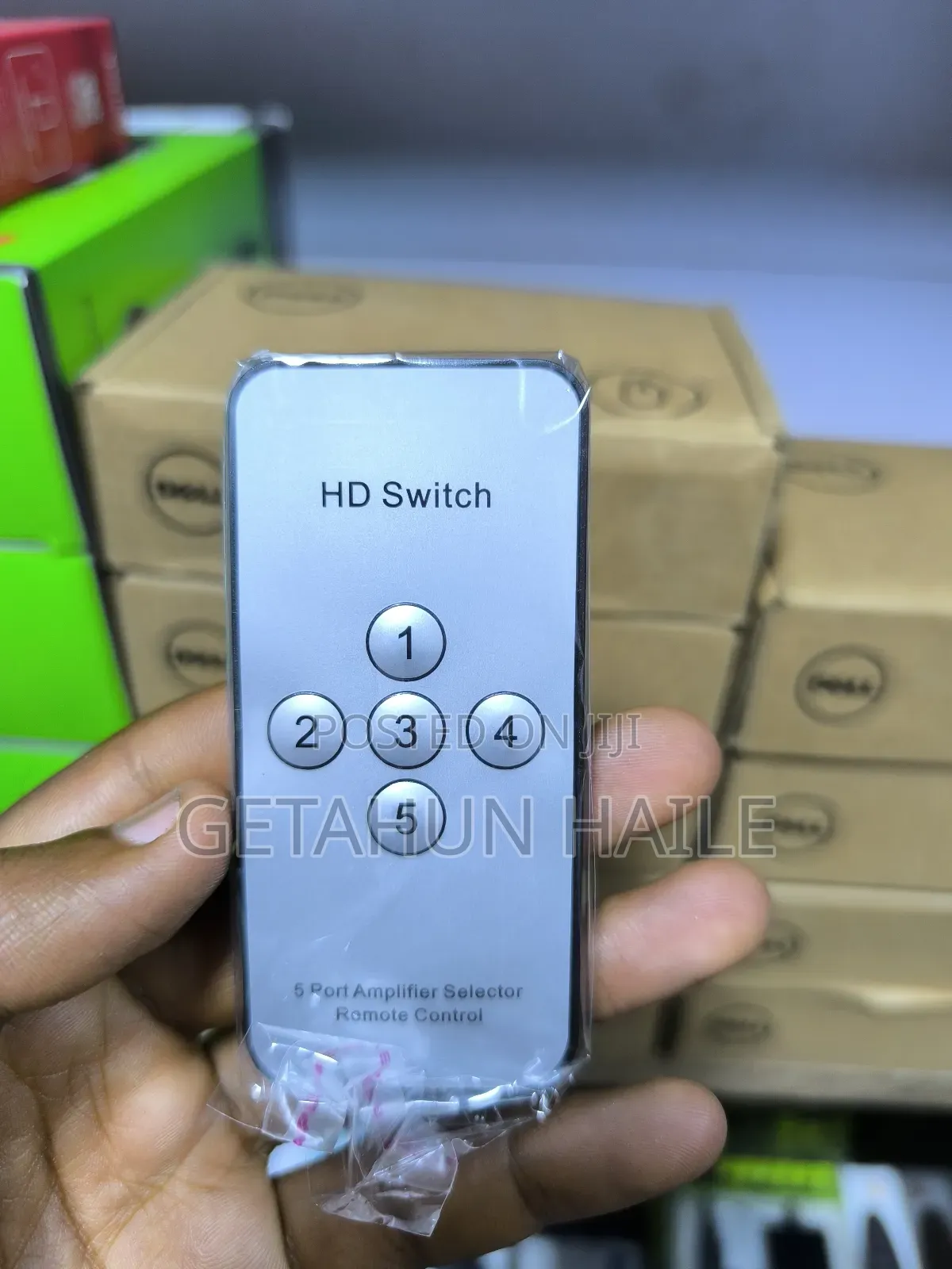 Hdmi Switch 5 In 1 Out With Remote Control