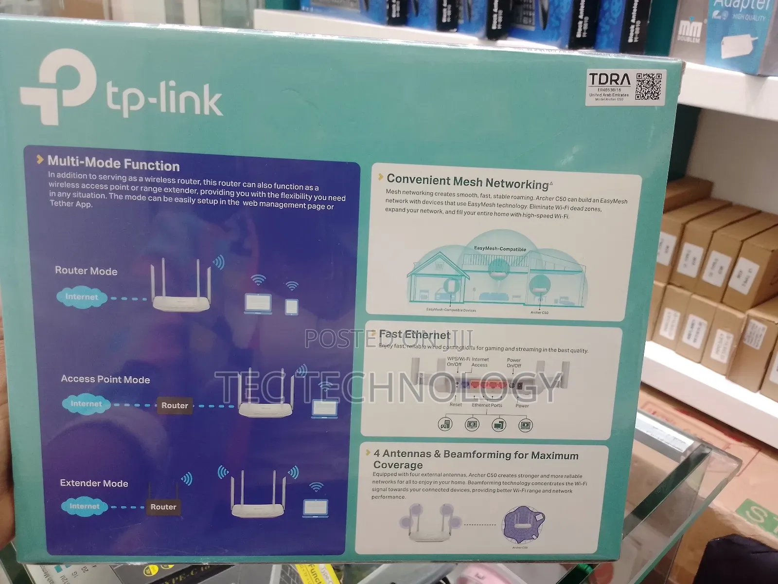 Tp-Link Archer C50 Ac1200 Wifi Router