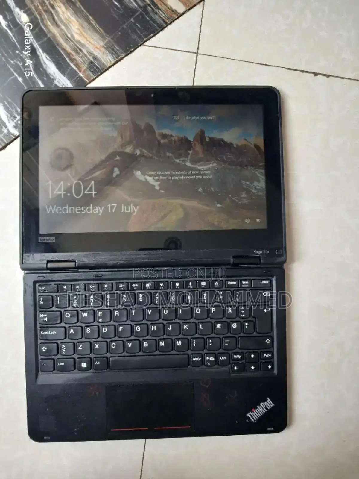 Laptop Lenovo ThinkPad Yoga 8GB Intel Core I5 eMMC 256GB