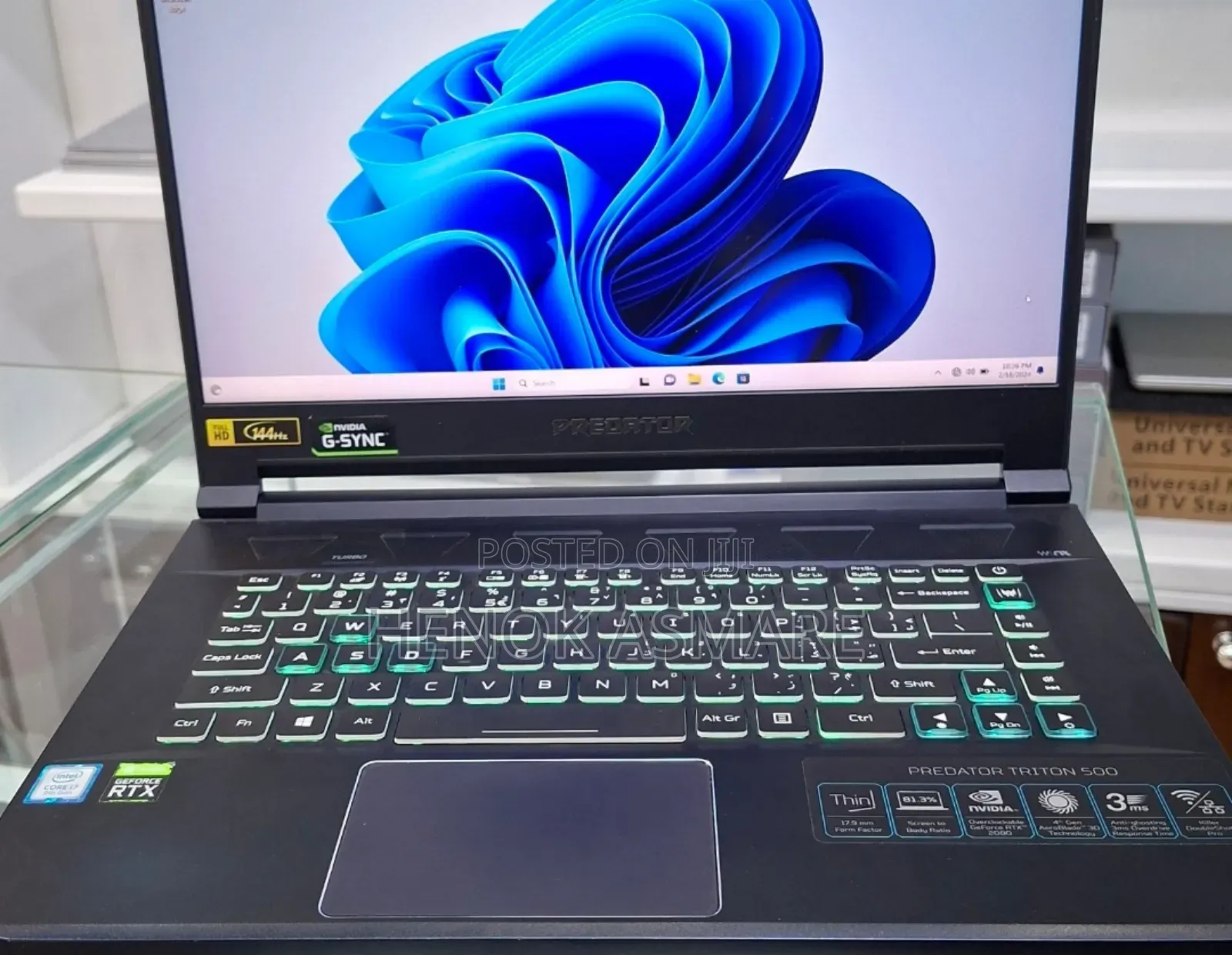 New Laptop Acer Predator Helios Neo 16 16GB Intel Core I7 SSD 1T