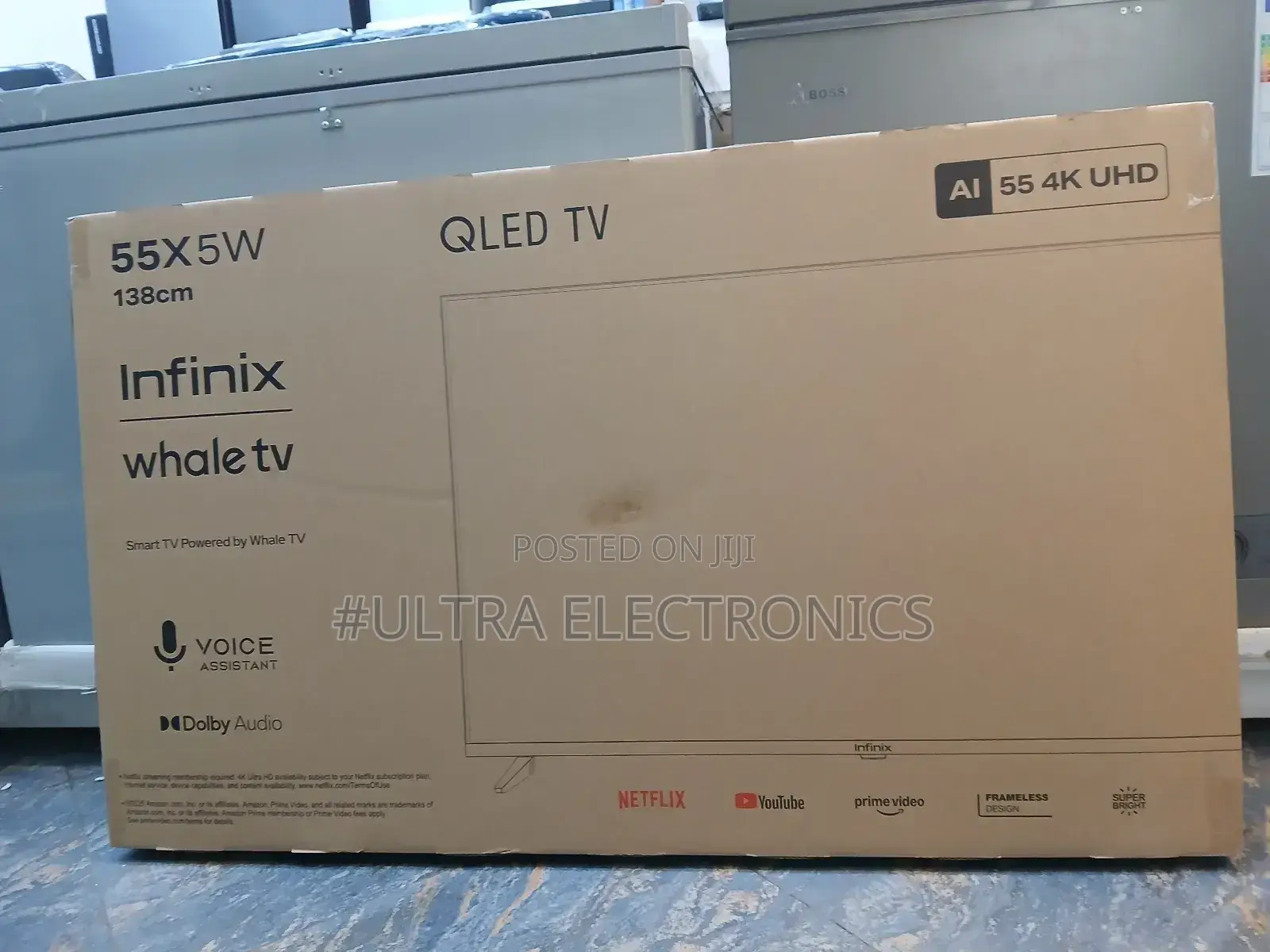 Inifinex Tv 55 Inch Smart Android Tv