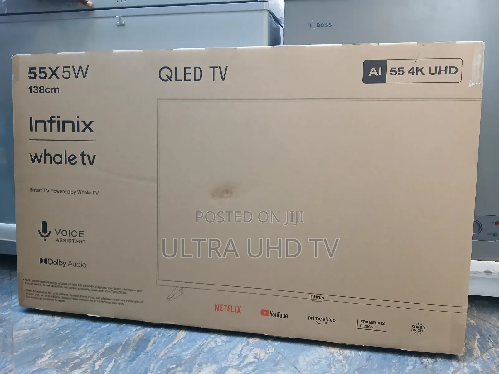 Inifinex Tv 55 Inch Smart Android Tv
