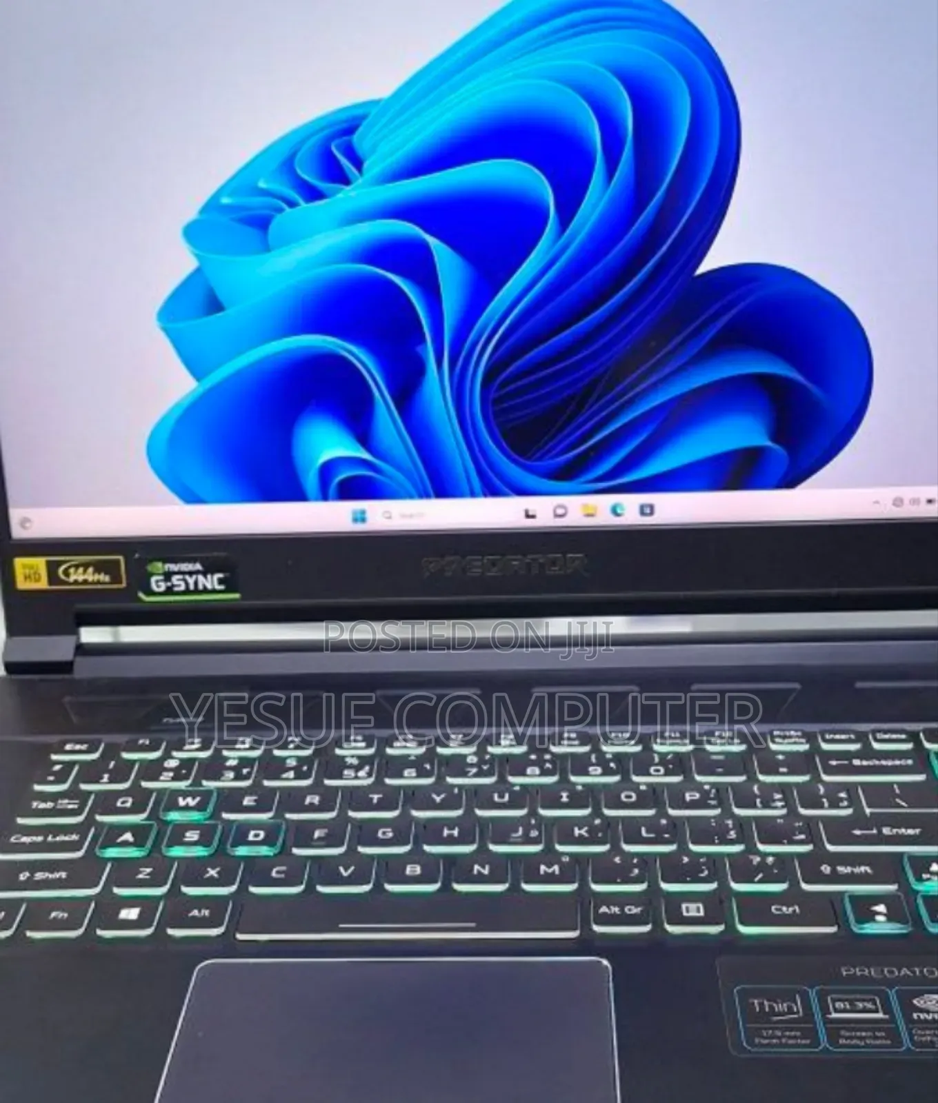 New Laptop Acer Predator Helios 300 16GB Intel Core I7 SSD 1T