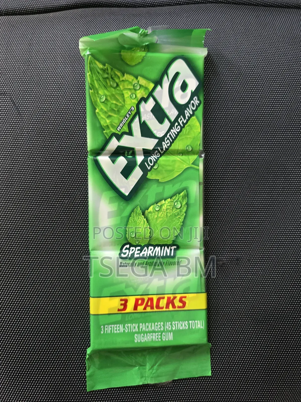 Extra Spearmint Sugarfree Gum 3 Packs
