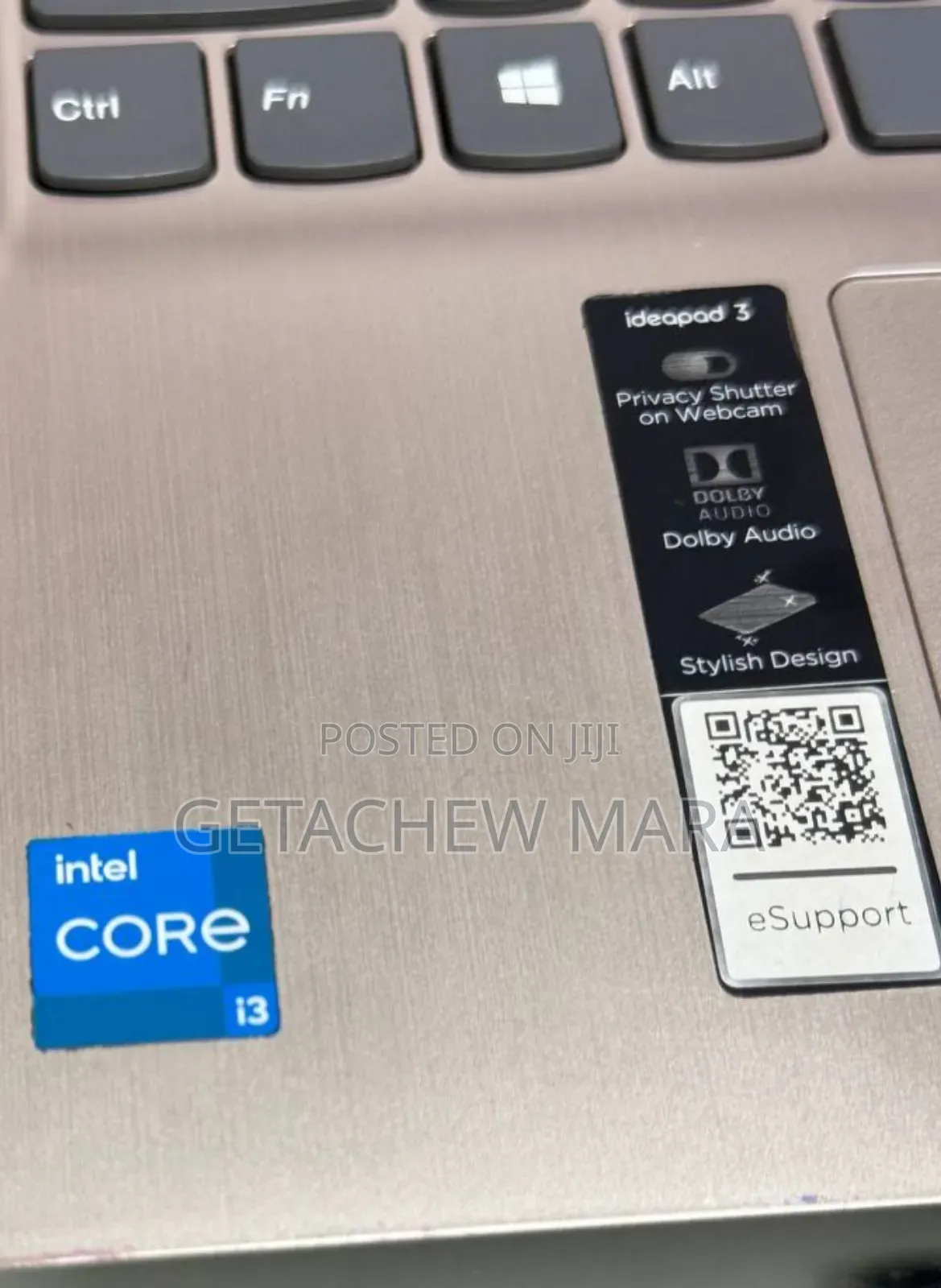 New Laptop Lenovo Ideapad 3 8GB Intel SSD 256GB