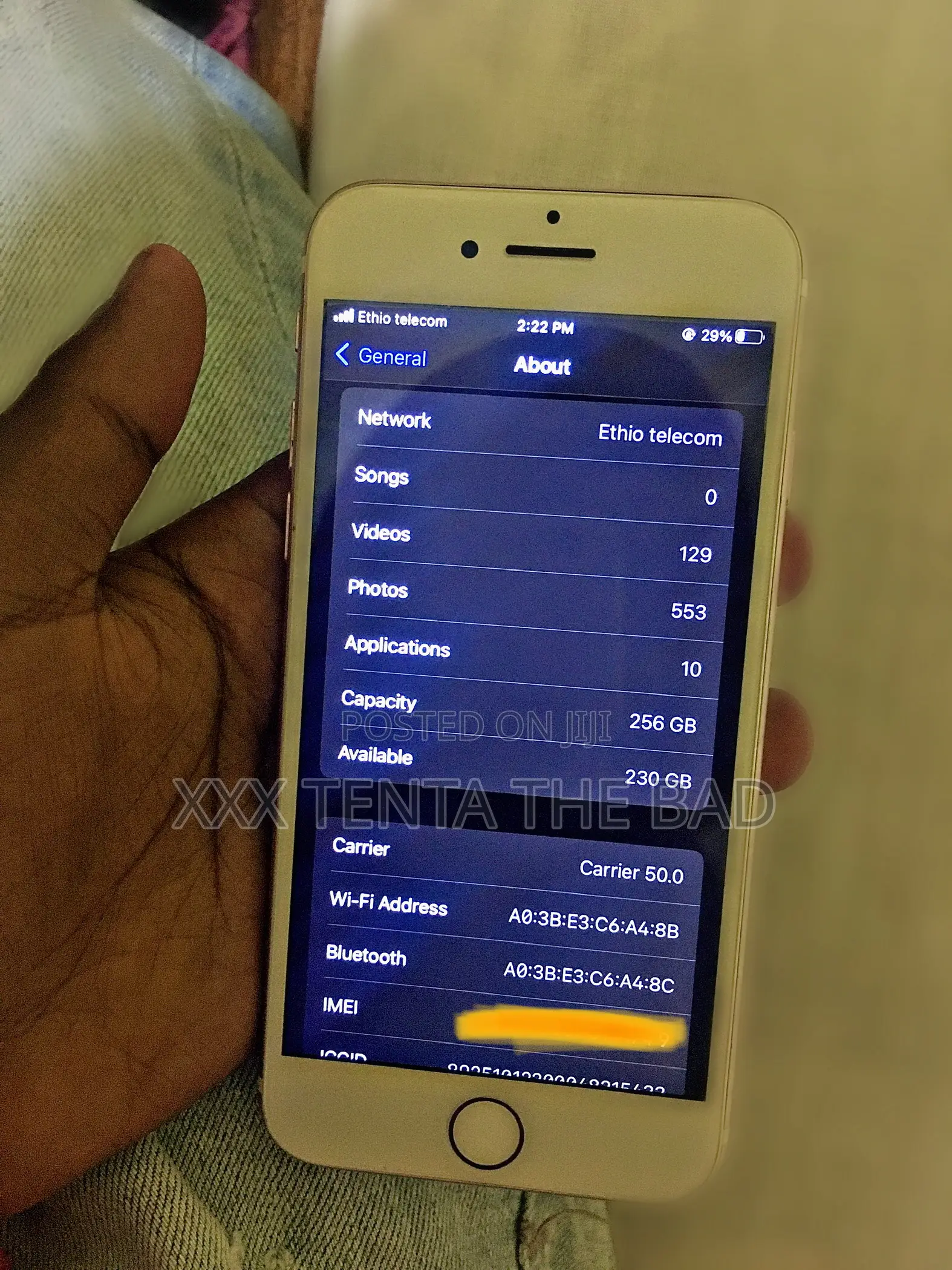 Apple iPhone 7 256 GB Gold