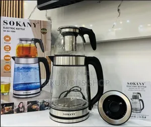 Photo - Sokany Electric Kettle 2 in 1 With Tea Pot