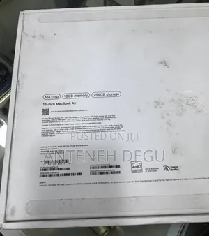 New Laptop Apple MacBook Air 2025 M4 13-Inch 16GB Apple M4 SSD 256GB