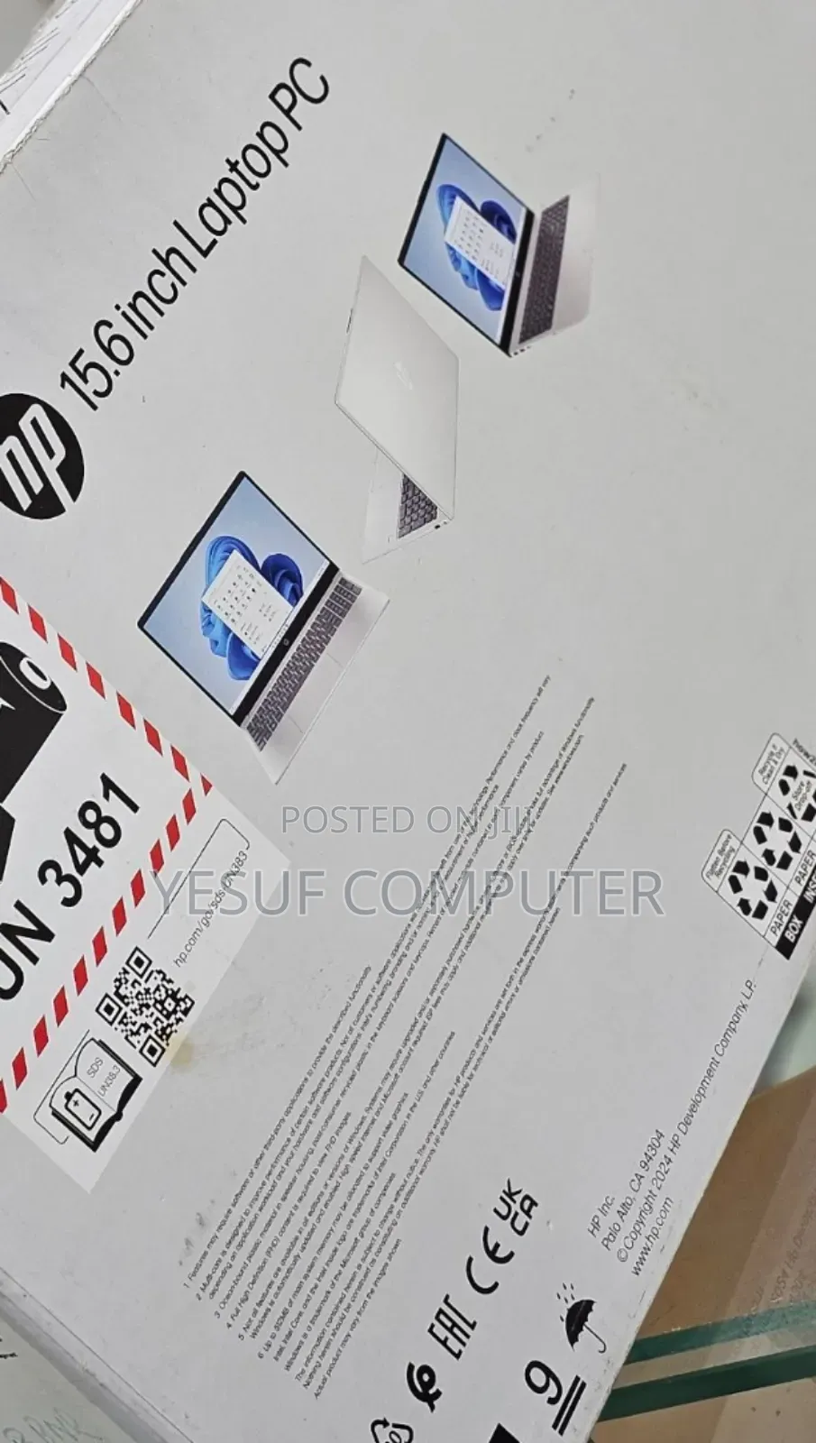 New Laptop HP Stream Notebook 8GB Intel Core I3 SSD 256GB