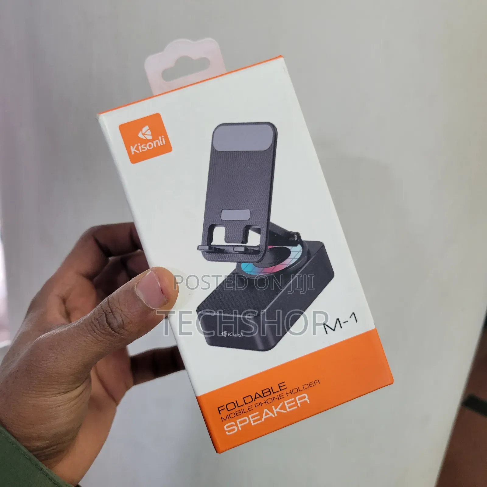 Phone Stand Speaker With RGB Light