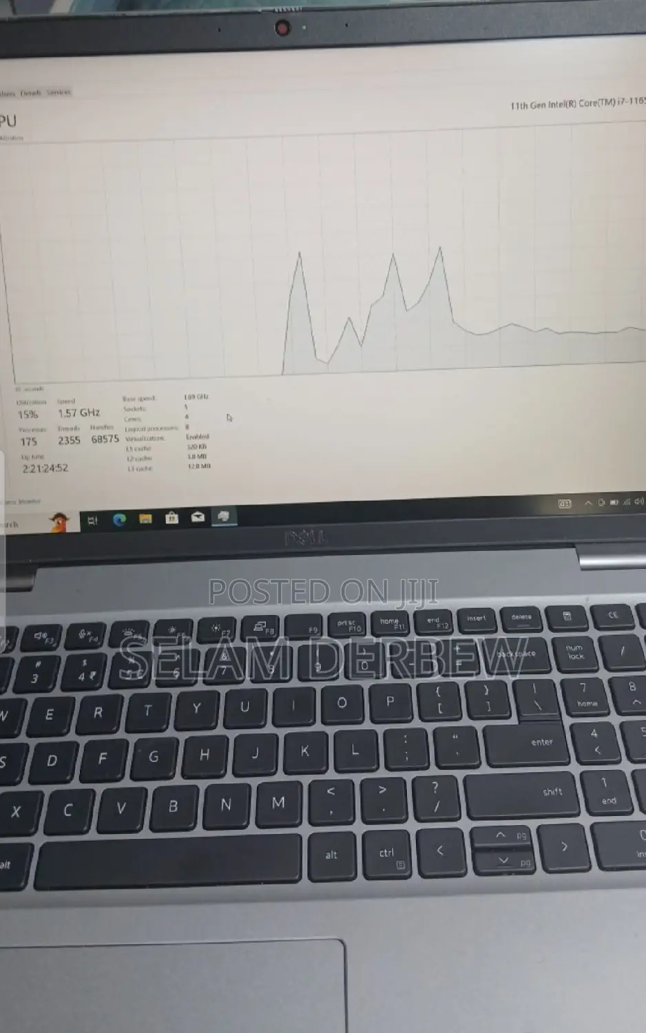 New Laptop Dell Precision 3561 32GB Intel Core I7 SSD 1T