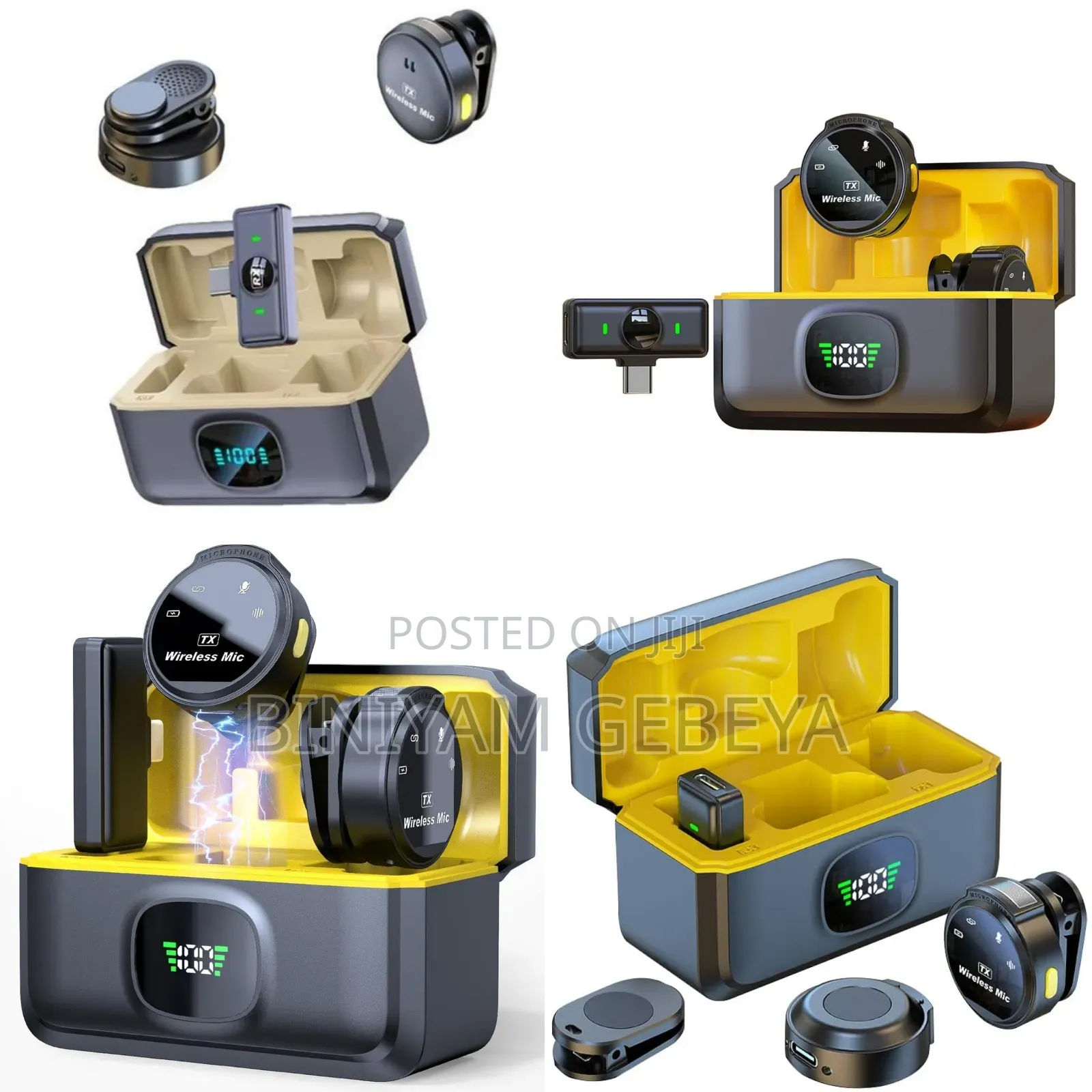 New Xkin Lavalier Wireless Microphone Is a ከፍተኛ የድምፅ ጥራት ማይክሮፎን