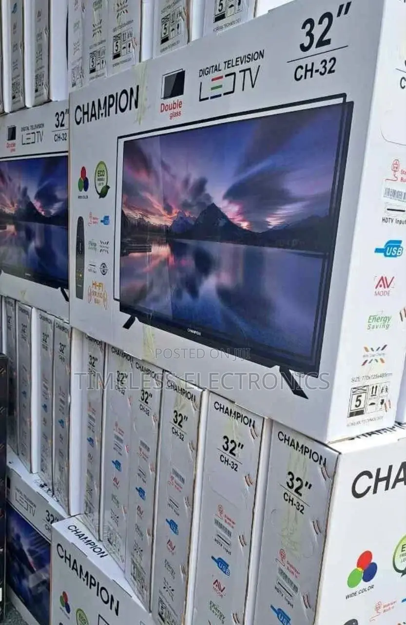 Champion 32” Smart Led Tv – Clear Affordable Entertainment!