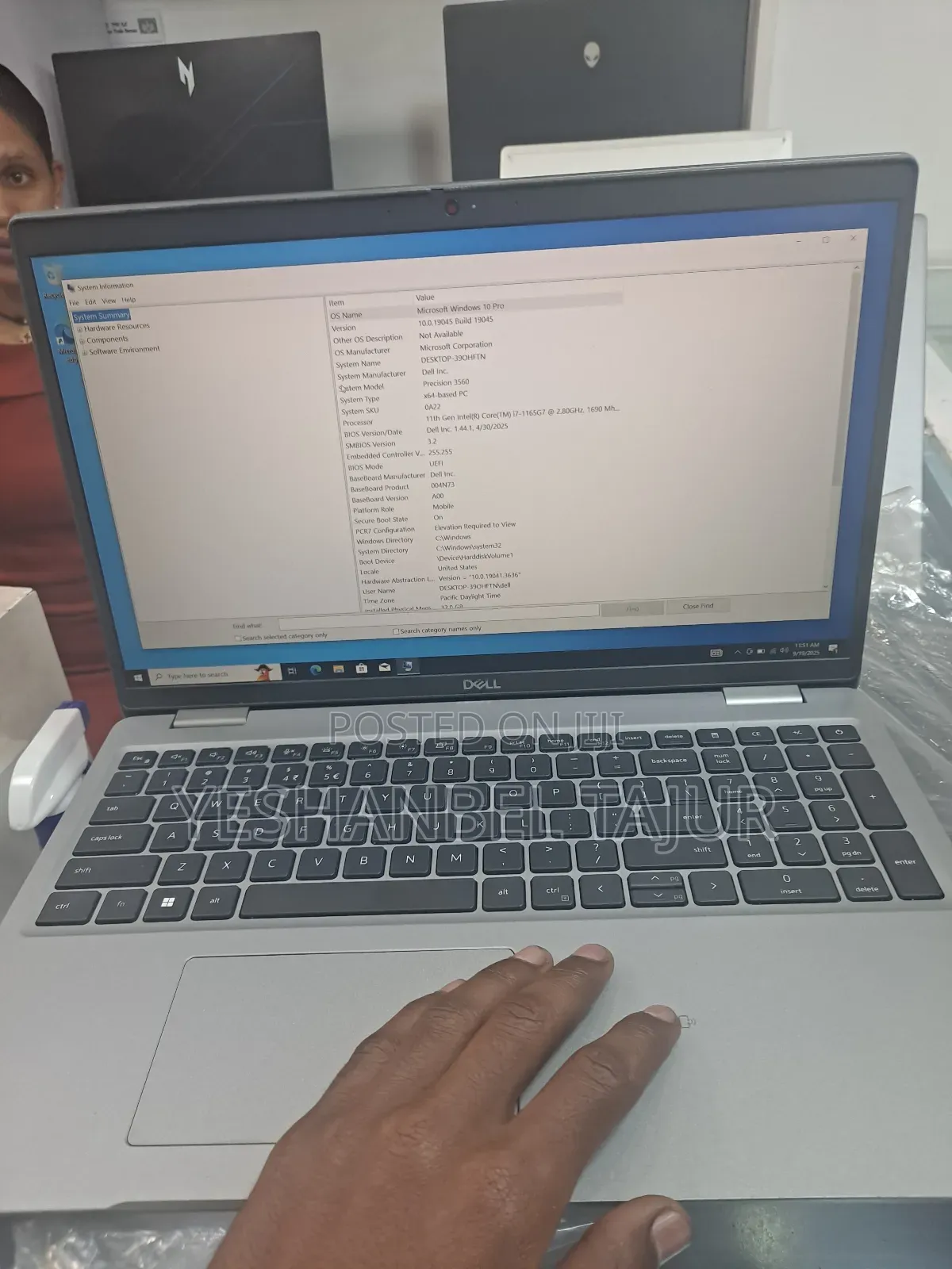 New Laptop Dell 32GB Intel Core i7 SSD 1T