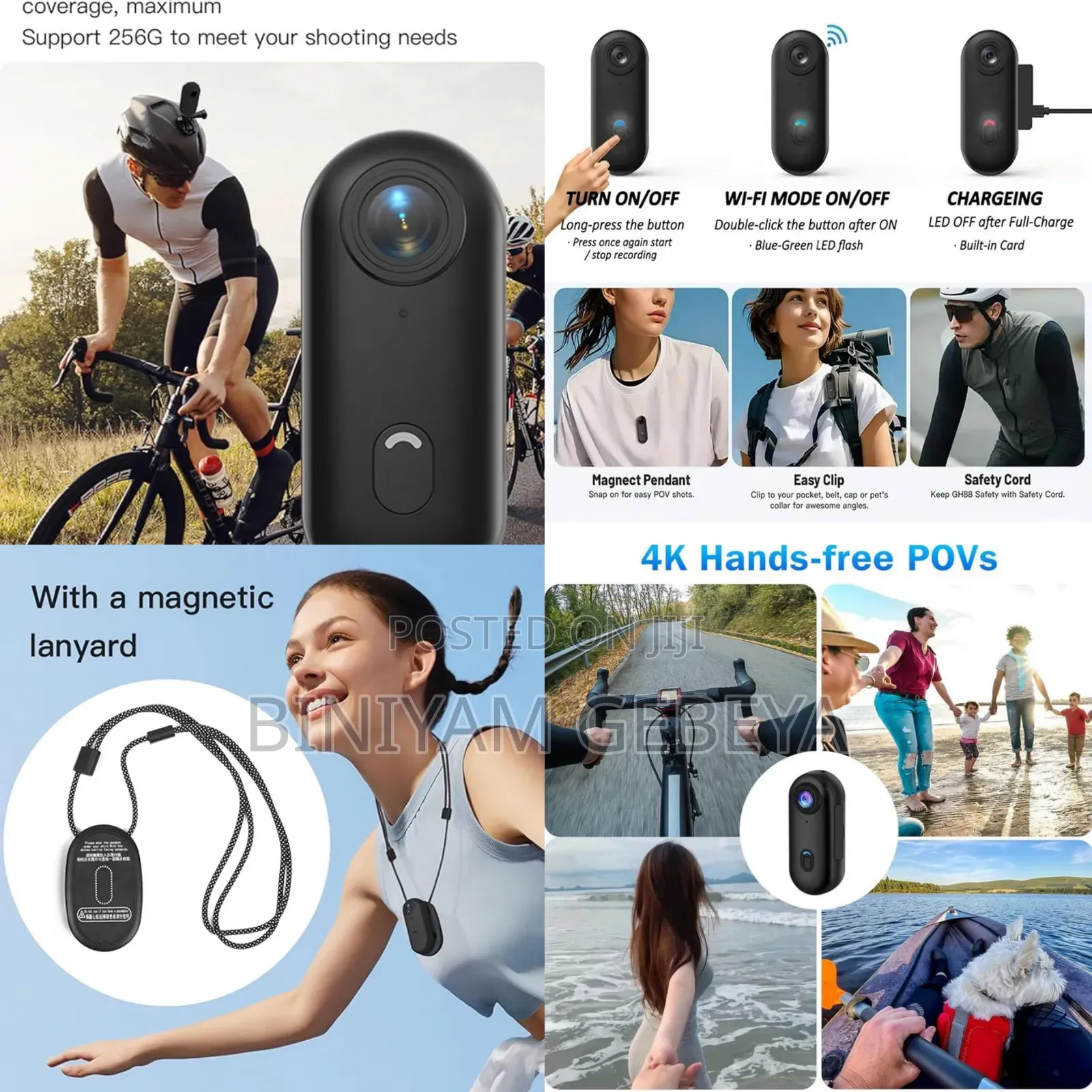 New Original Wifi Sports Camera H.265 Is A