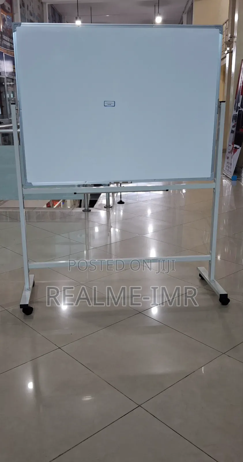 90x120cm Double Sided Whiteboard With Dedicated Mobile Stand