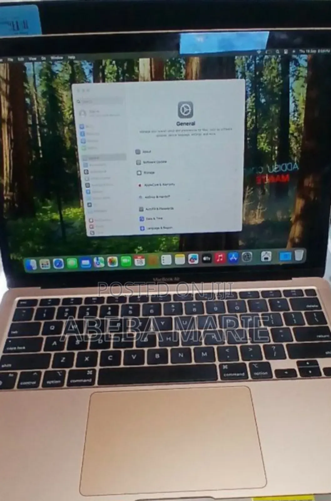 Laptop Apple MacBook Air 2020 M1 8GB Apple M1 SSD 256GB