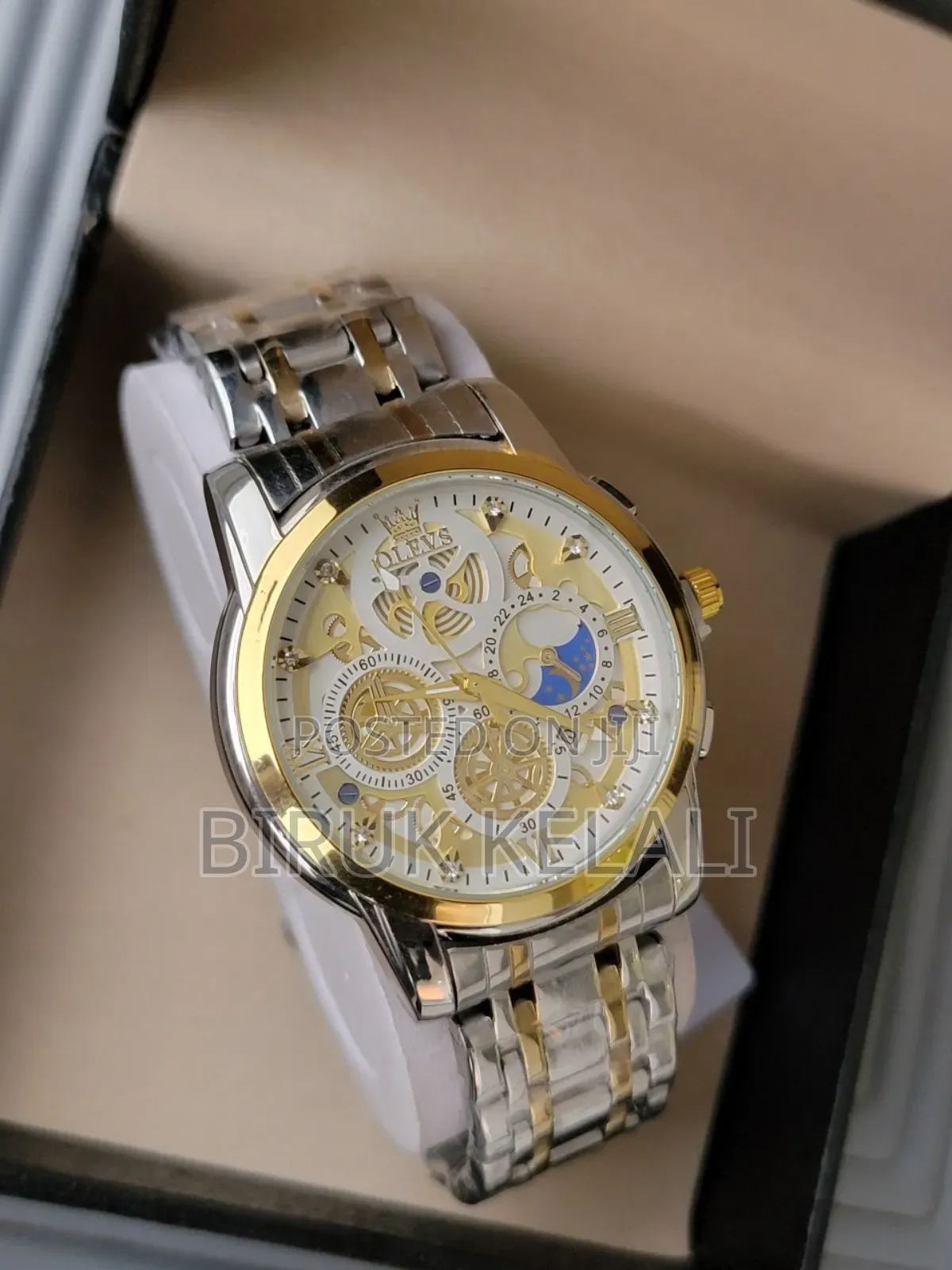 Olevs Men's Quartz Luxury Watch