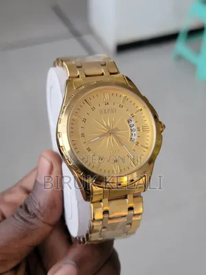 Photo - Skimie Luxury Golden Men's Watch