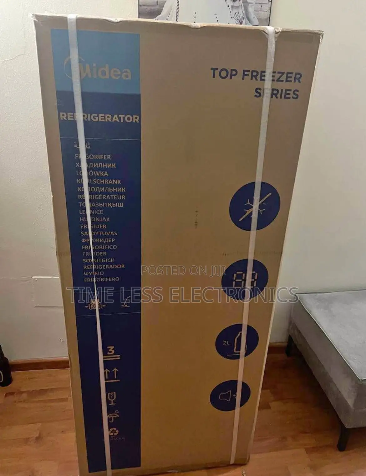 Midea 187 L Refrigerator – Spacious, Stylish Efficient!