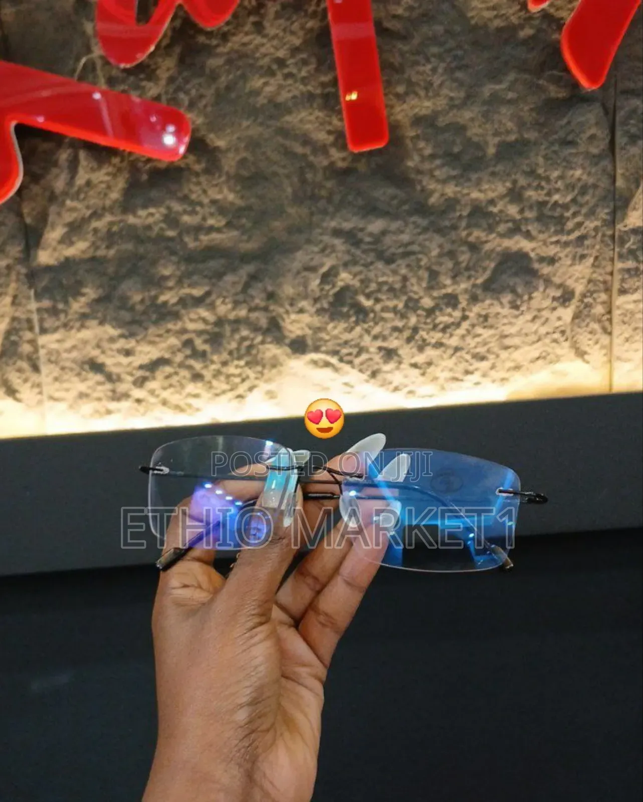 Original 100% Blue Cut and Sunlight Eyeglass