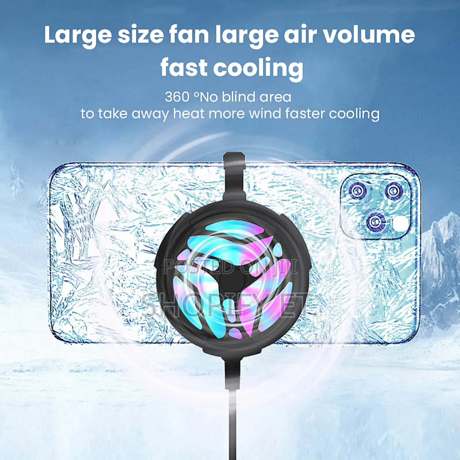Mobile Cooling Fan