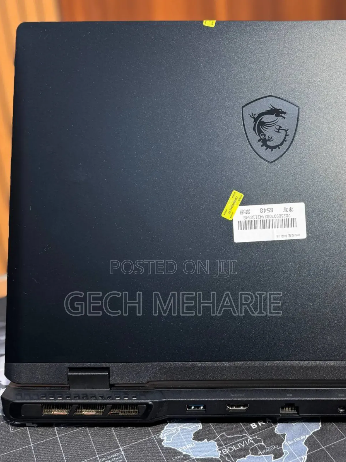 New Laptop MSI Crosshair 15 B12U 16GB Intel Core i7 SSD 1T