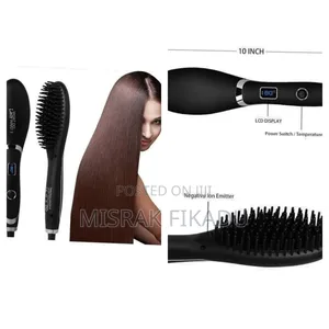 Photo - Progemei Professional Hair Straightener Brush