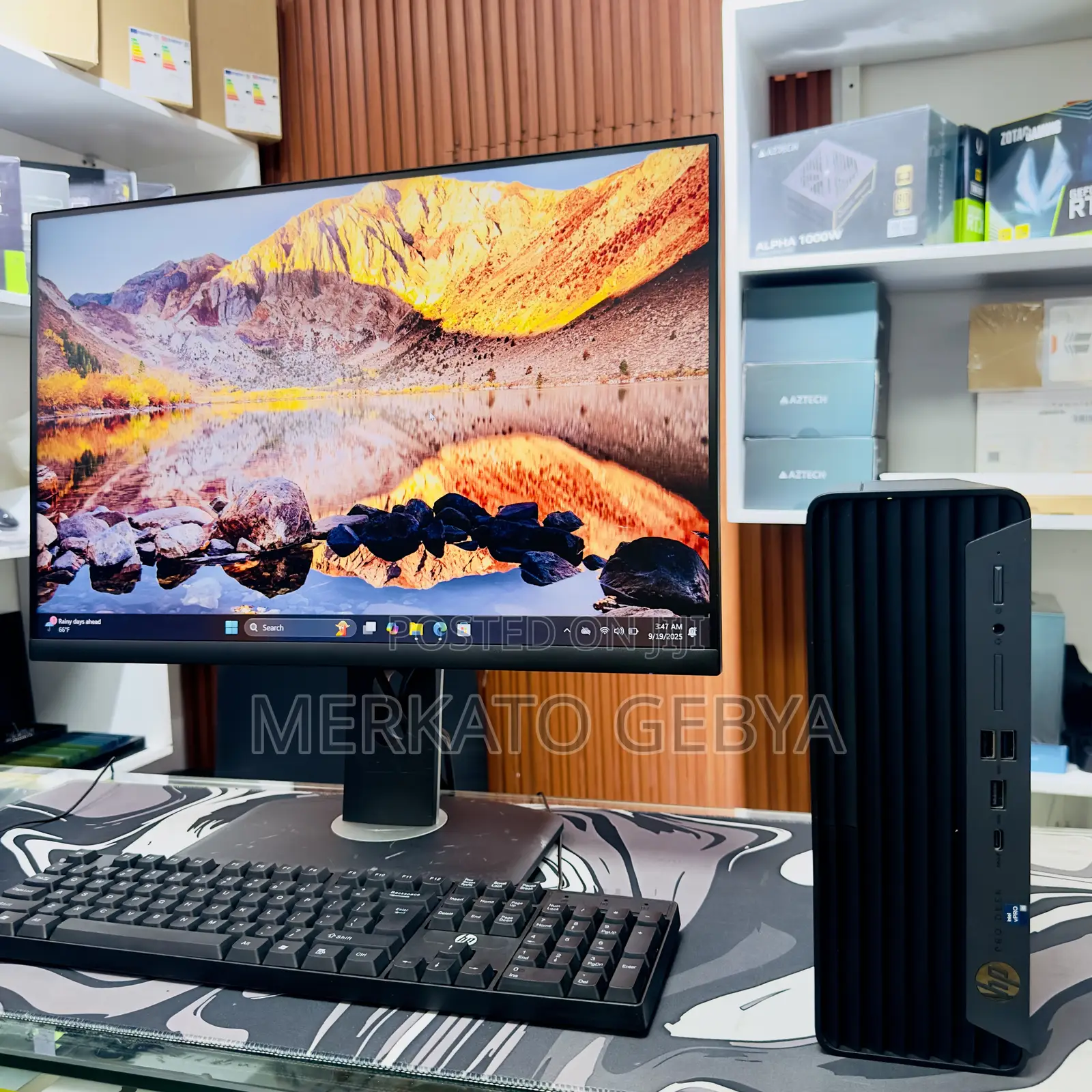 New Desktop Computer HP 290 G9 8GB Intel Core I5 SSD 500GB