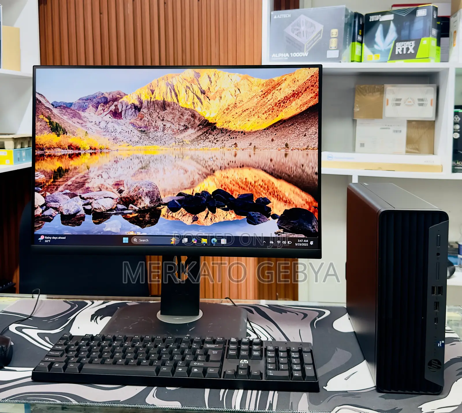 New Desktop Computer HP 290 G9 8GB Intel Core I5 SSD 500GB