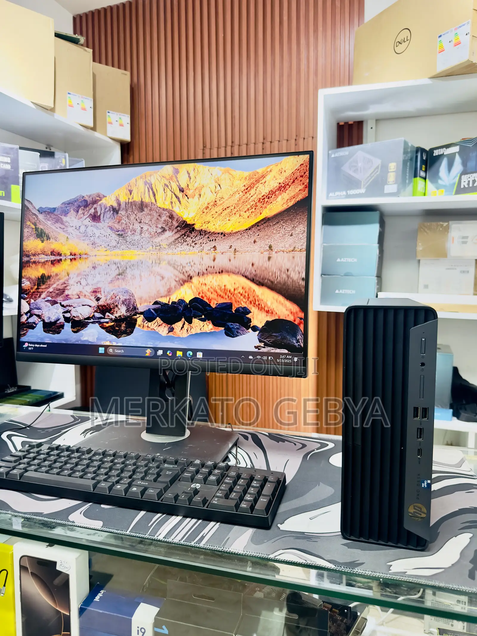 New Desktop Computer HP 290 G9 8GB Intel Core I5 SSD 500GB